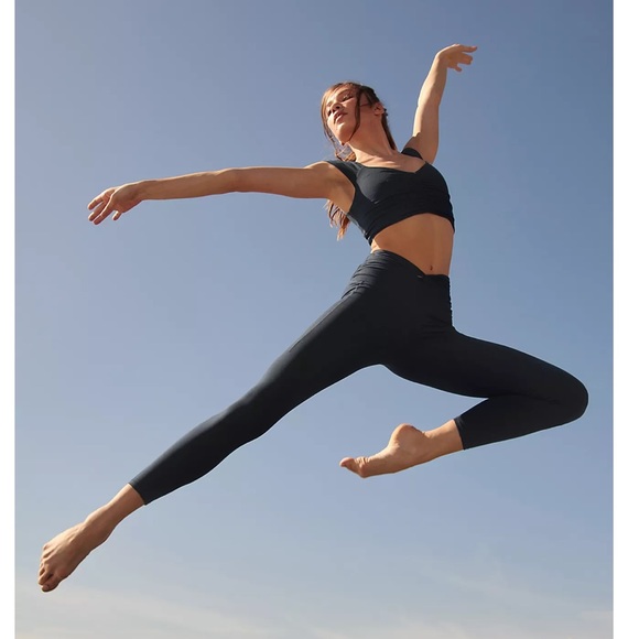 NWT FREE PEOPLE High-Rise Ankle Breathe Deeper Leggings - Picture 6 of 12